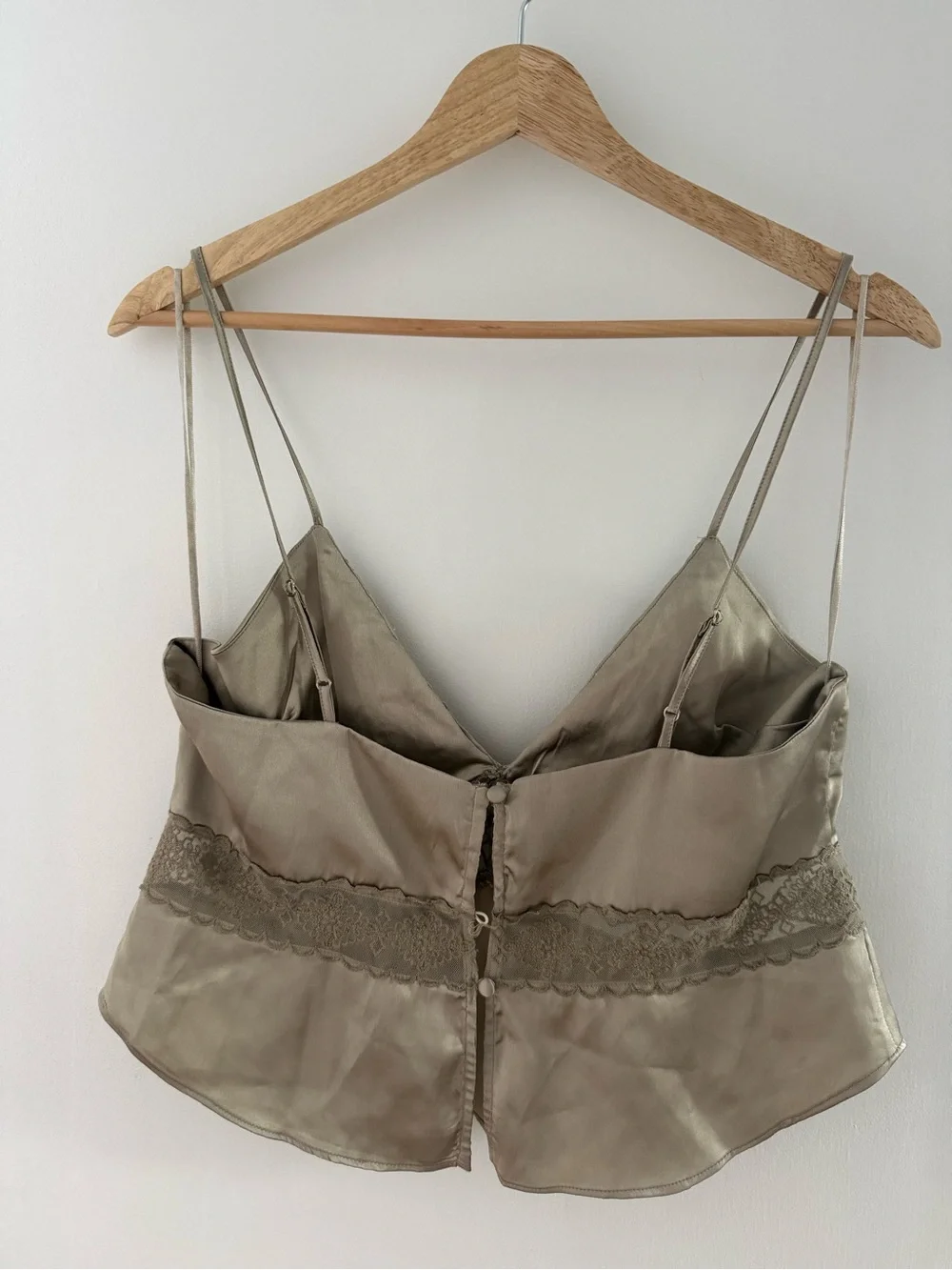 Free People Stella Swing Cami Champagne Size M